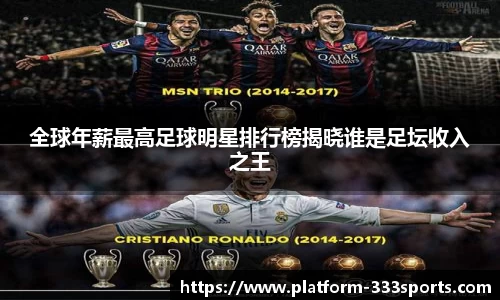 全球年薪最高足球明星排行榜揭晓谁是足坛收入之王